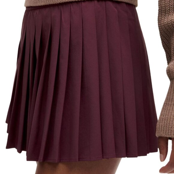 Lululemon Athletica Burgundy Tennis Skirt - Picture 10 of 11